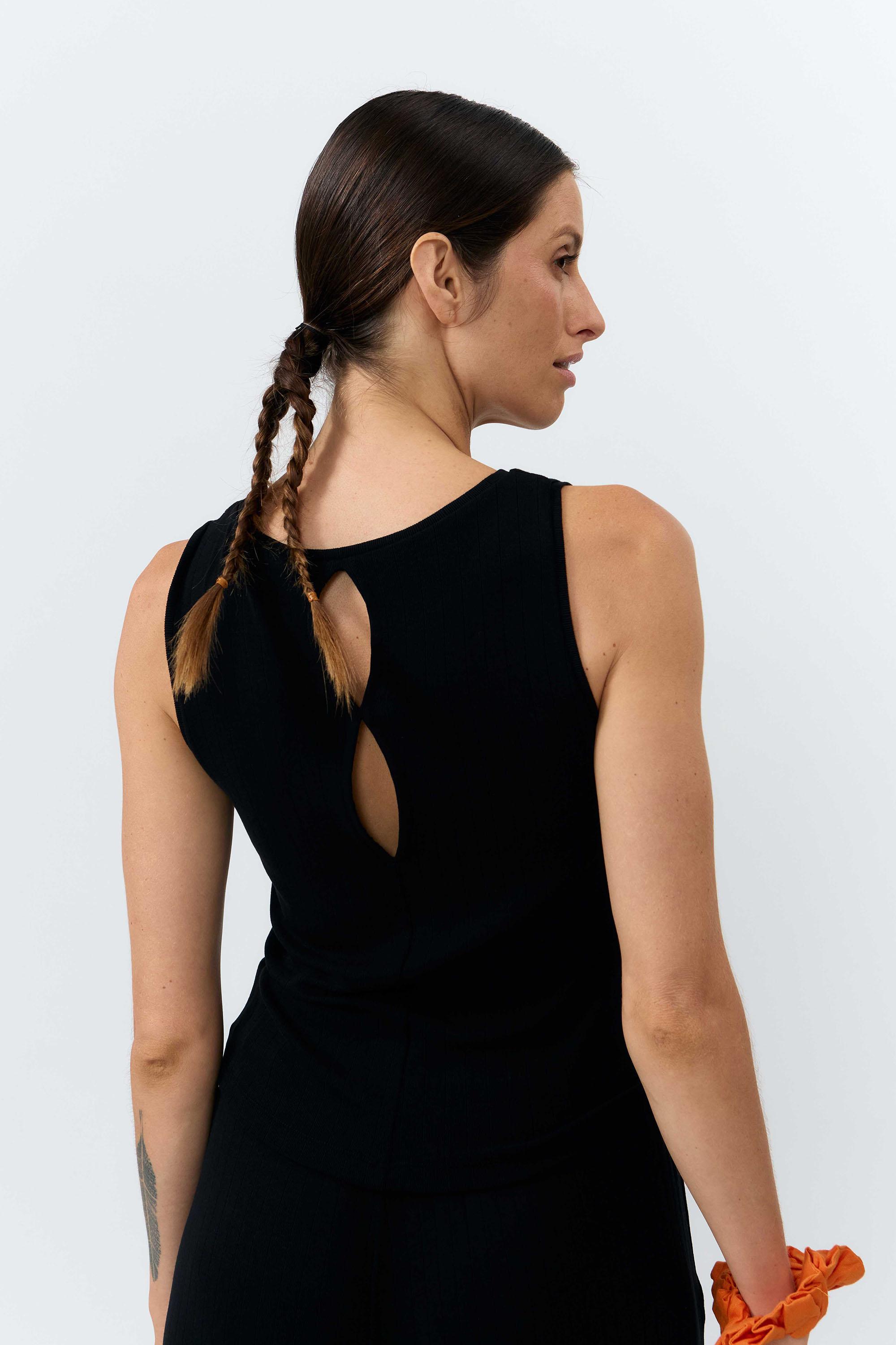 Suite 13 Mino Top Black Damen Sleeveless Shirt schwarz